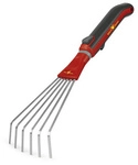 WOLF GARTEN F&auml;cherbesen-set &raquo;multi-star&reg;&laquo;, rot, Stahl, Arbeitsbreite: 11,5 cm