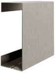 SCHULTE Duschablage, BxHxT: 22,5 x 22,5 x 9,5 cm - grau