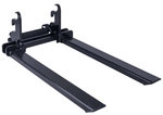SCHEPPACH Palettengabel, f&uuml;r Kompaktlader, max 150kg - schwarz