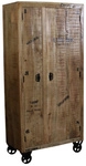 SIT Schrank &raquo;RUSTIC&laquo;, Mangoholz/Metall, 2-t&uuml;rig - braun