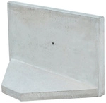 Diephaus L-Stein, LxBxH: 40 x 100 x 30 cm - grau