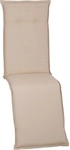 BEO Stuhlauflage &raquo;Turin&laquo;, wei&szlig;, BxL: 46 x 171 cm - weiss