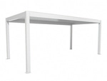 BIOHORT Pergola &raquo;Gr. 6x3&laquo;, BxHxT: 608 x 264 x 312 cm, wei&szlig; - weiss