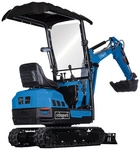 SCHEPPACH Mini-Bagger, &raquo;EXC1400&laquo;, 4-Takt Benzin, 11,5 PS, inkl. 350 mm