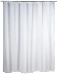 WENKO Duschvorhang &raquo;Uni&laquo;, BxH: 180 x 200 cm, Uni, wei&szlig; - weiss