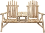 BELLAVISTA Bank, Holz, 2-Sitzer, BxHxT: 153 x 101 x 85 cm - beige