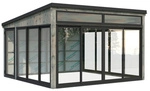 PALMAKO Gartenhaus &raquo;Saga&laquo; - grau