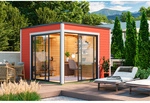 LASITA MAJA Gartenhaus &raquo;Palermo&laquo;, BxHxT: 300 x 239,4 x 300 cm, (Au&szlig;enma&szlig;...