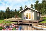 LASITA MAJA Gartenhaus &raquo;Caroline&laquo;, BxHxT: 489,9 x 330,6 x 675 cm, (Au&szlig;enma&szlig;...