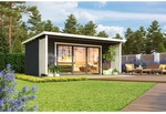 LASITA MAJA Gartenhaus &raquo;Liverpool&laquo;, BxHxT: 580 x 239,4 x 430 cm, (Au&szlig;enma&szlig;...