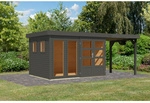 KARIBU Gartenhaus &raquo;Lahar 5&laquo;, BxHxT: 556 x 211 x 242 cm (Au&szlig;enma&szlig;e inkl.