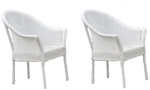 Gartensessel &raquo;Bamberg&laquo;, Stapelsessel, BxHxL: 67 x 83 x 69 cm - weiss