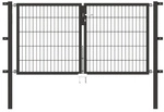 GAH ALBERTS Doppeltor &raquo;Flexo&laquo;, BxH: 224 x 1000 cm, feuerverzinkter Stahl - schwarz