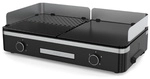 Mr. GARDENER Elektrogrill, 2 x 28,3 x 24,7 cm , 2400 W, schwarz