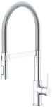 LENZ K&uuml;chenarmatur &raquo;ALUNA&laquo;, 3/8", Messing, chromfarben - silberfarben