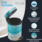 Sanilo Kosmetikeimer &raquo;Waterworld&laquo;, 3,0L , Blau