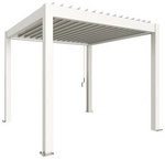 BIOHORT Pergola &raquo;Gr. 3x3&laquo;, BxHxT: 312 x 264 x 312 cm, wei&szlig; - weiss