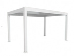BIOHORT Pergola &raquo;Gr. 4x3&laquo;, BxHxT: 460 x 264 x 312 cm, wei&szlig; - weiss