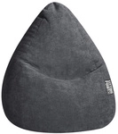 Sitting Point Sitzsack &raquo;Beanbag Alfa XL&laquo;, anthrazit, BxH: 70 x 110 cm - schwarz