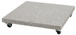 SIENA GARDEN Schirmst&auml;nder &raquo;ENNIO&laquo;, Granitst&auml;nder, 120 kg, BxH: 80 x 7 cm, mit