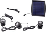 PONTEC Solarmanagement &raquo;Pontec PondoSolar LED&laquo;, 2.5 W, Kunststoff, schwarz