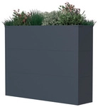 Westmann Pflanzk&uuml;bel &raquo;Talus&laquo;, BxHxT: 100 x 77 x 25 cm, Stahl, anthrazit - grau
