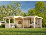 PALMAKO Pavillon &raquo;Lenna&laquo;, Aufstellma&szlig;e BxTxH: 628 x 628 x 245 cm,...