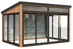 PALMAKO Gartenhaus &raquo;Saga&laquo; - braun