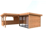 PALMAKO Pavillon &raquo;Lenna&laquo;, Aufstellma&szlig;e BxTxH: 628 x 628 x 245 cm,...
