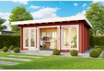 LASITA MAJA Gartenhaus &raquo;Dorset&laquo;, BxHxT: 480 x 238 x 250 cm, schwedenrot