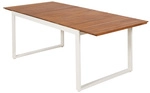 MERXX Gartentisch &raquo;Naxos&laquo;, LxBxH: 150/200 x 90 x 74 cm - weiss