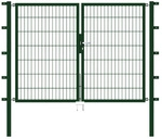 GAH ALBERTS Doppeltor &raquo;Flexo&laquo;, BxH: 224 x 1400 cm, feuerverzinkter Stahl - gruen