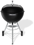 WEBER Holzkohlegrill &raquo;WEBER Bar-B Kettle &Oslash;57 cm&laquo; - schwarz
