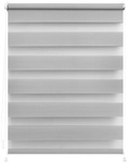 Lichtblick Duo-Rollo, &lrm;Klemmfix, B x L: 90 x 150 cm, Polyester, grau