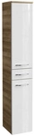 FACKELMANN Hochschrank &raquo;MILANO&laquo;, Asteiche/weiss, 2 T&uuml;ren, BxHxT: 30,2 x 165,2 x 32