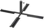 SCHNEIDER SCHIRME Plattenst&auml;nder, Stahl, Rohrdurchmesser: 25 - 50 mm - grau