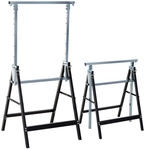 HOMCOM Gestell, schwarz, Stahl, BxHxL: 58 x 130 x 68 cm