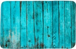 Sanilo Badteppich &raquo;Lumber&laquo;, t&uuml;rkis, Polyester - tuerkis