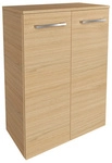 FACKELMANN Doppel-Midischrank &raquo;B.style&laquo;, Sandeiche, 2 T&uuml;ren, BxHxT: 60,2 x 82,6 x