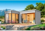 LASITA MAJA Gartenhaus &raquo;Domeo&laquo;, BxHxT: 619,6 x 250,8 x 519,6 cm, (Au&szlig;enma&szlig; inkl.