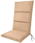 DOPPLER Auflage &raquo;City &laquo;, BxHxL: 48 x 6 x 119 cm, aus 100% Polyester, senffarben -