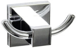 FACKELMANN Handtuch-Haken &raquo;Mare&laquo;, BxHxT: 8,5 x 5 x 5 cm, - silberfarben