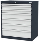 Simplaflex Schubladenschrank, BxHxT: 90 x 102 x 57,5 cm - grau
