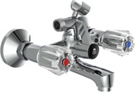 SCH&Uuml;TTE Armatur &raquo;Savino&laquo;, Messing, gl&auml;nzend, &frac12;" - silberfarben