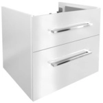 FACKELMANN Waschtischunterschrank &raquo;Oxford&laquo;, weiss, 2 Schubladen, BxHxT: 60 x 50,9 x