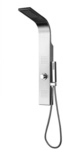 Marwell Duschpaneel &raquo;Tron&laquo;, H&ouml;he: 150 cm, Aluminium - braun