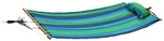 H&auml;ngematte &raquo;Hawaii&laquo;, Liegefl&auml;che: 200 x 100 cm, blau/gr&uuml;n - bunt