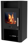 WAMSLER Kaminofen &raquo;Cube&laquo;, KO 108, Leistung: 6 kW - schwarz