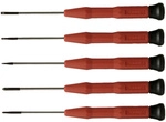 CONNEX Schraubendrehersatz, Stahl, PH, 5-tlg., 76g - rot