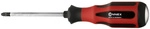 CONNEX Schraubendreher, Klingenl&auml;nge: 100 mm, Metall, PZ, 190g - rot